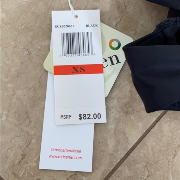 Red Carter Triangle Underwire Chain Bikini Top - Picture 4 of 6